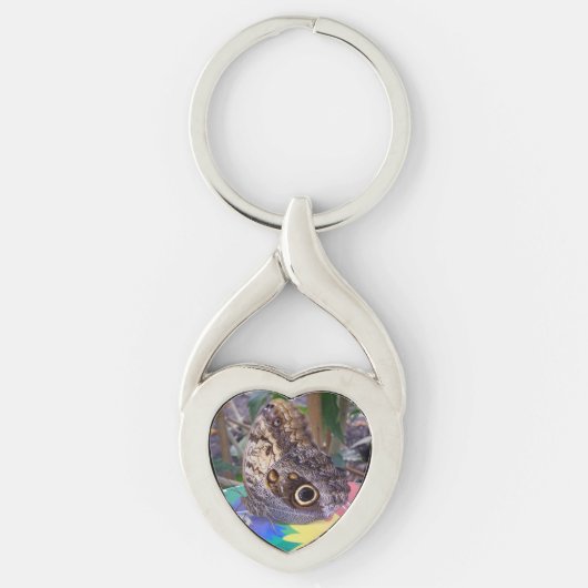 Butterfly Heart Keychain (Voorkant)