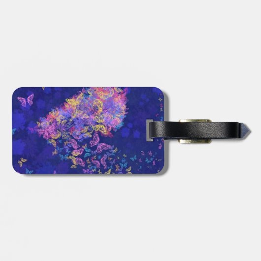 Butterfly Heart - Love Bagagelabel (Achterkant horizontaal)