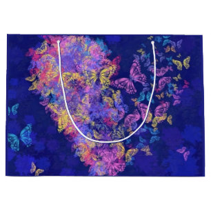 Butterfly Heart - Love - Groot Cadeauzakje