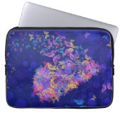 Butterfly Heart - Love Laptop Sleeve (Voorkant)
