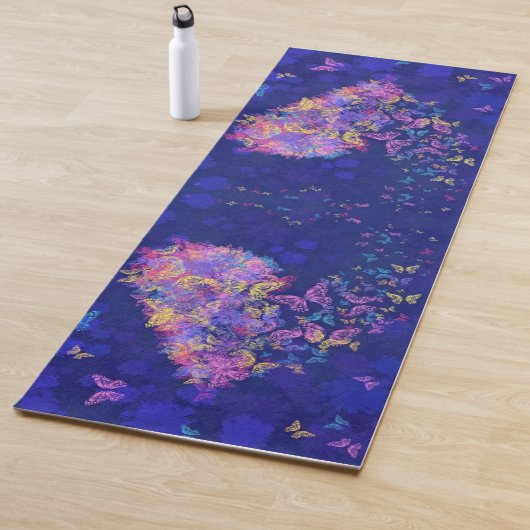 Butterfly Heart - Love - Yogamat (In situ)