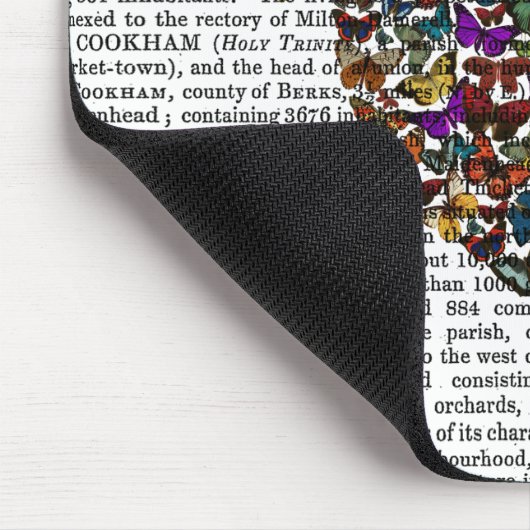 Butterfly Heart Muismat (Hoek)