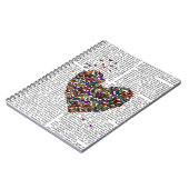 Butterfly Heart Notitieboek (Linkerzijde)