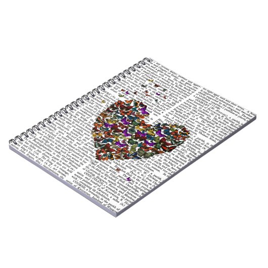 Butterfly Heart Notitieboek (Linkerzijde)