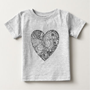 Butterfly Heart Patroon