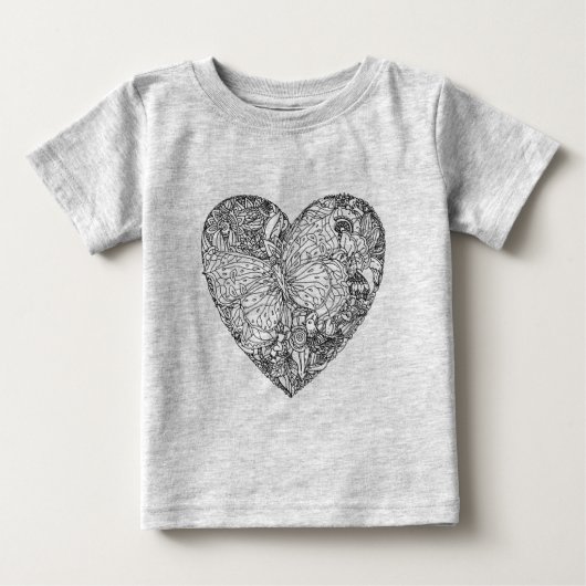 Butterfly Heart Patroon (Voorkant)