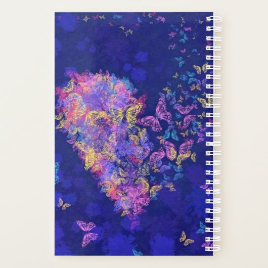 Butterfly Heart Planner Love (Achterkant)