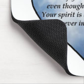 Butterfly Heart Poem Muismat (Hoek)