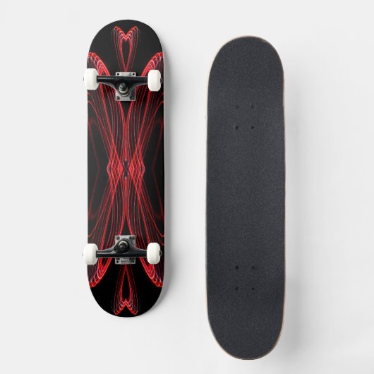 Butterfly Heart Skateboard Design (Voorkant)