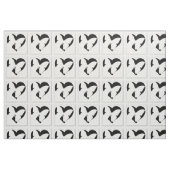 Butterfly Heart Stof (Fat Quarter)