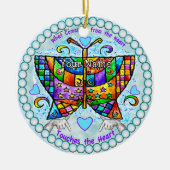 Butterfly Hearts Ornament (Voorkant)
