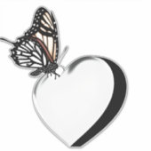 Butterfly Hearts Sticker (Voorkant)