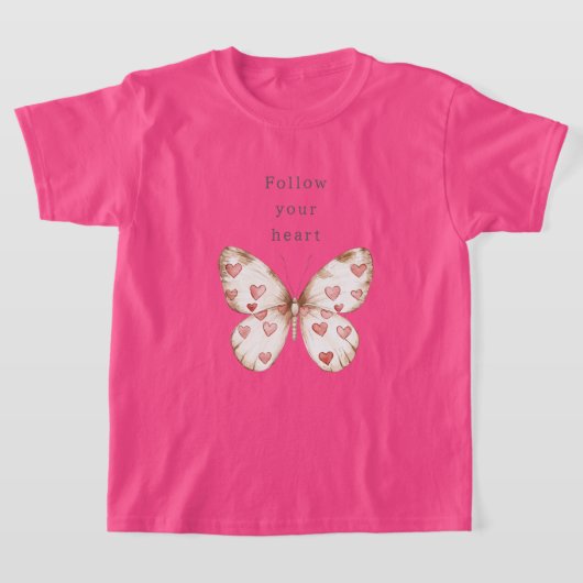 Butterfly Hearts T-shirt (Laagn)
