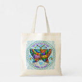 Butterfly Hearts Tote Bag (Achterkant)