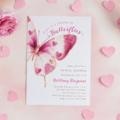 Butterfly Hearts-Vrijgezellenfeest Kaart