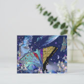 Butterfly Heaven Briefkaart (Staand voorkant)