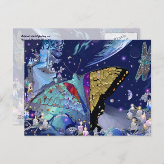 Butterfly Heaven Briefkaart (Voorkant / Achterkant)