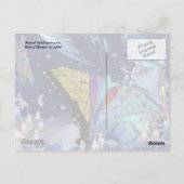 Butterfly Heaven Briefkaart (Achterkant)