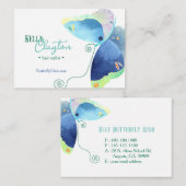 Butterfly Heaven Hair Stylist Visitekaartje (Voorkant / Achterkant)