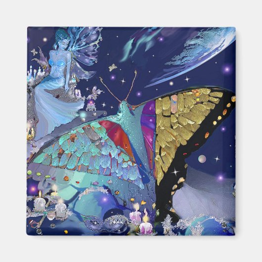 Butterfly Heaven Magneet (Voorkant)