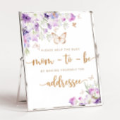 Butterfly Help de Bezige Mam richt een Envelope Poster
