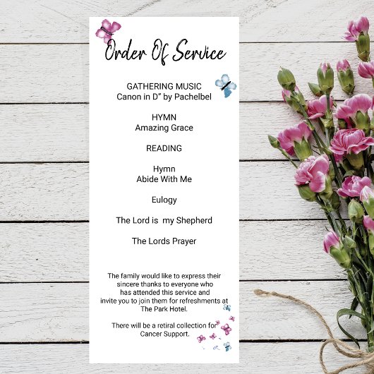 Butterfly-herberging van een levensfotokaart kaart