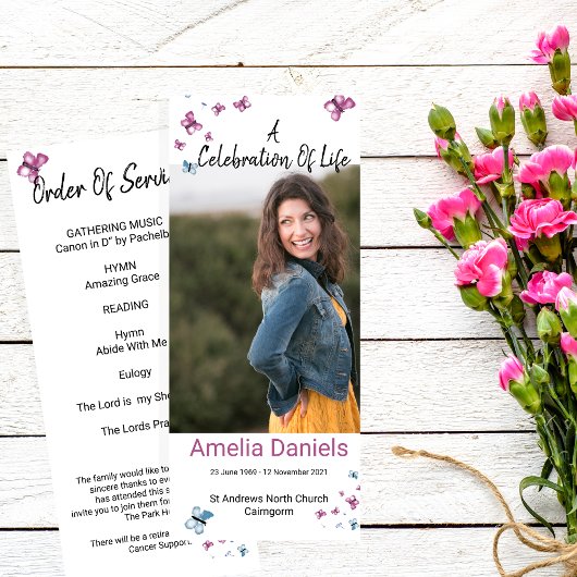 Butterfly-herberging van een levensfotokaart kaart