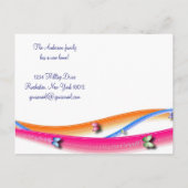 Butterfly Highway Wijziging van adres Briefkaarten (Achterkant)