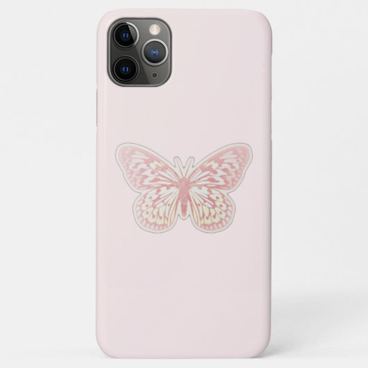 Butterfly Hoesje-Mate iPhone Case (Achterkant)