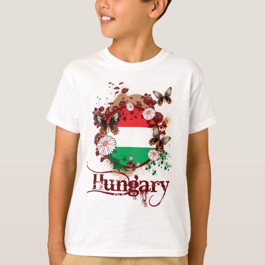 Butterfly Hongarije T-shirt (Voorkant)