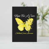 Butterfly hoopt op een kuur kaart (Staand voorkant)