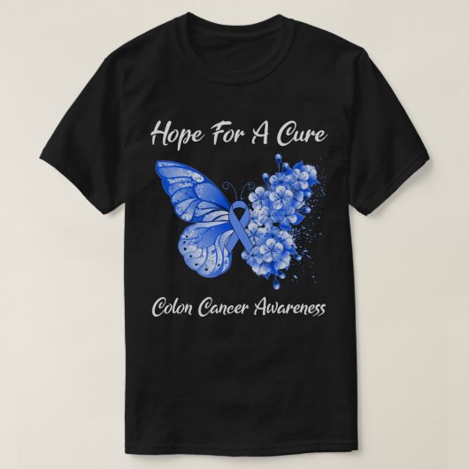 Butterfly hoopt op een zuiver kankerbewustzijn t-shirt (Design voorkant)
