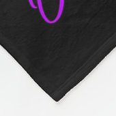 Butterfly hoopt op een zuiver overdosisbewustzijn fleece deken (Hoek)