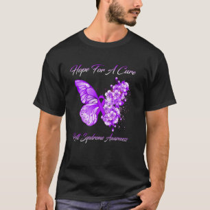 Butterfly hoopt op een zuiver reine-syndroom t-shirt