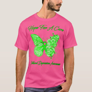 Butterfly Hope for a Cure Childhood Depression Awa T-shirt