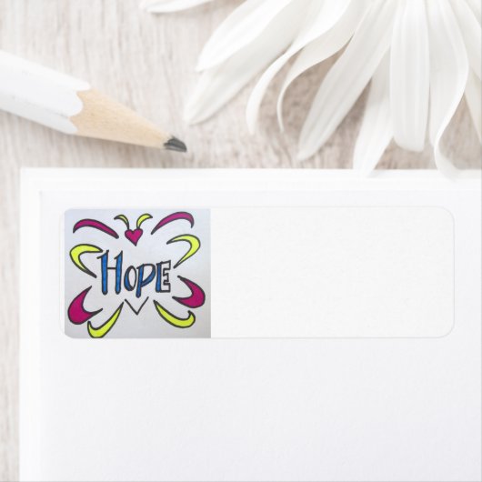 Butterfly Hope Label (Insitu)