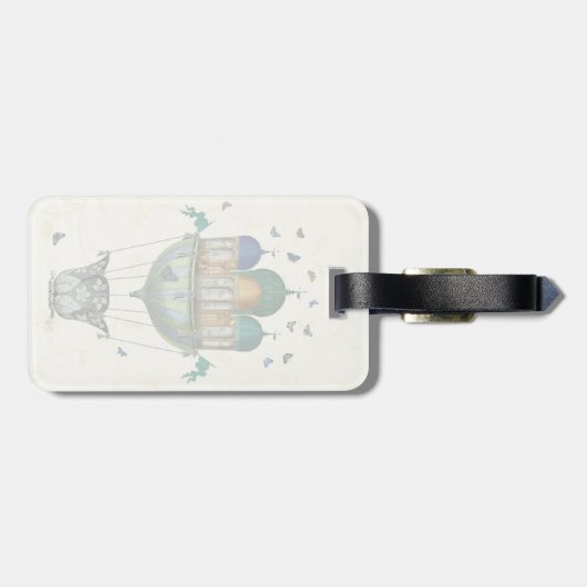 Butterfly House 2 Bagagelabel (Achterkant horizontaal)