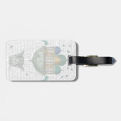 Butterfly House Bagagelabel (Achterkant horizontaal)