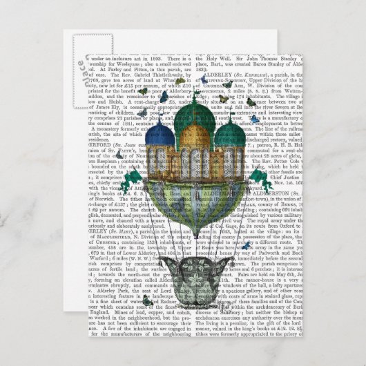 Butterfly House Briefkaart (Voorkant / Achterkant)