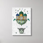 Butterfly House Canvas Afdruk (Voorkant)