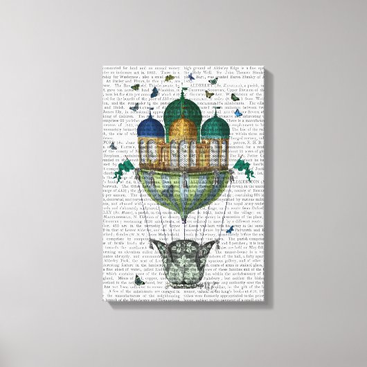 Butterfly House Canvas Afdruk (Voorkant)