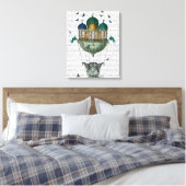 Butterfly House Canvas Afdruk (Insitu (Slaapkamer))