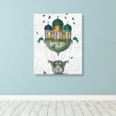 Butterfly House Canvas Afdruk (Insitu (Houten vloer))