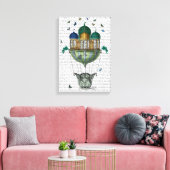 Butterfly House Canvas Afdruk (Insitu (Woonkamer))