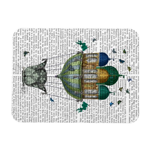 Butterfly House Magneet (Horizontaal)