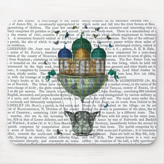 Butterfly House Muismat (Voorkant)