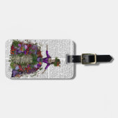 Butterfly House Queen Bagagelabel (Voorkant horizontaal)