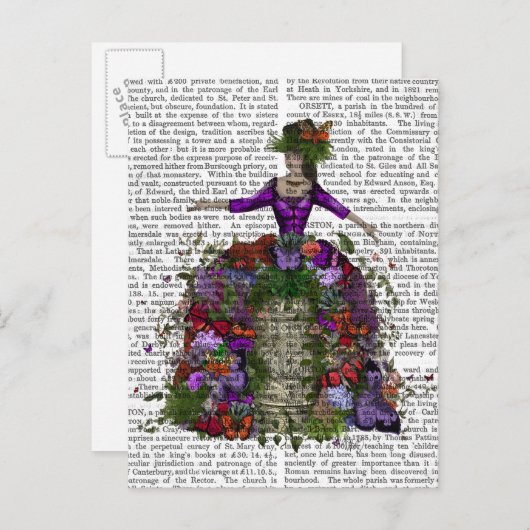 Butterfly House Queen Briefkaart (Voorkant / Achterkant)