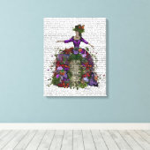 Butterfly House Queen Canvas Afdruk (Insitu (Houten vloer))