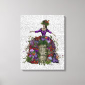 Butterfly House Queen Canvas Afdruk (Voorkant)